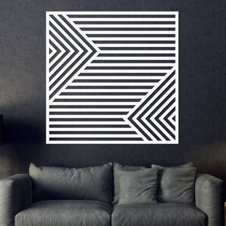 Wooden wall decoration