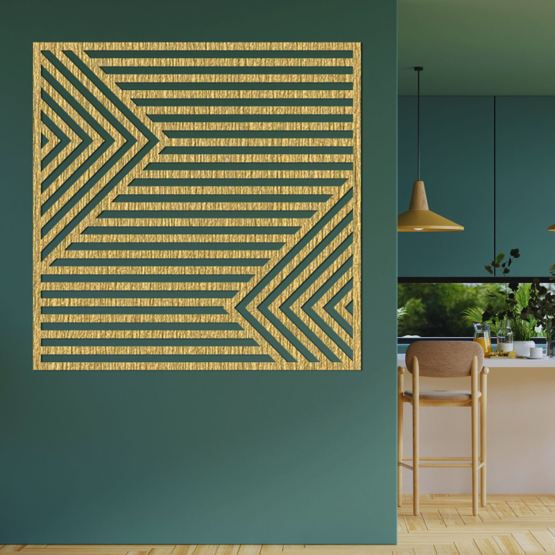 Square wall paintings are a universal and stylish accessory that can make any interior special.