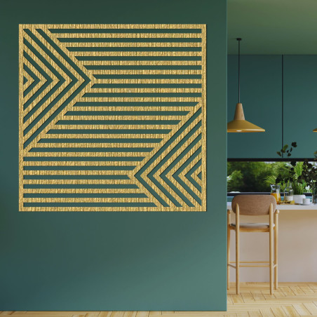 Square wall paintings are a universal and stylish accessory that can make any interior special.