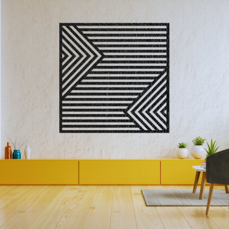 The LINEA image represents a symbol of purity and harmony through geometric lines.