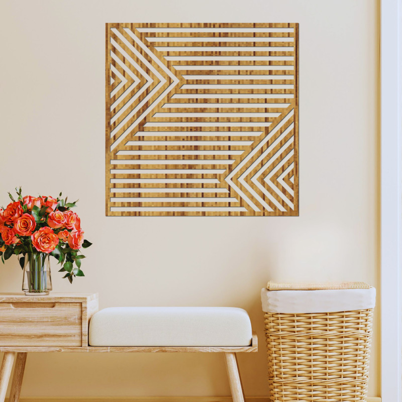 The LINEA image represents a symbol of purity and harmony through geometric lines.