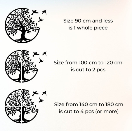Tree of life with flying birds | LORA