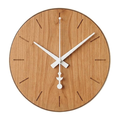 Elegant white clock hands with precise, silent movement for every home.
