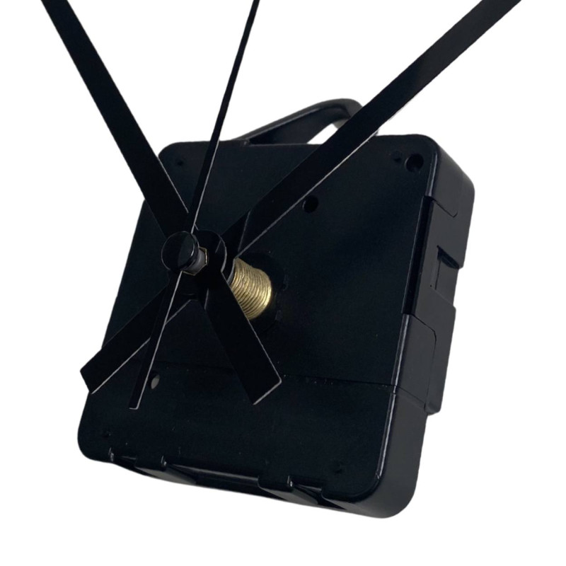 Elegant black aluminum clock hands for timeless interior design.
