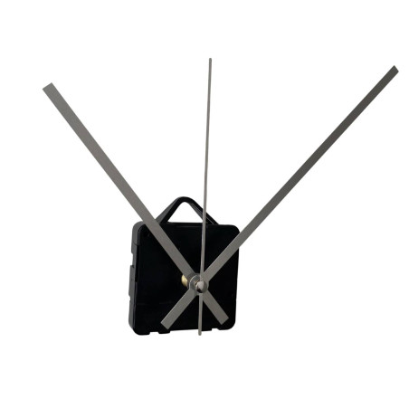 High-quality aluminum hands in silver color with an emphasis on simplicity and style.