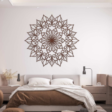 Wooden Flower Mandala | Precise 3D cut from HDF