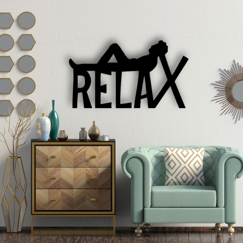 Wooden picture on the wall relax | SENTOP