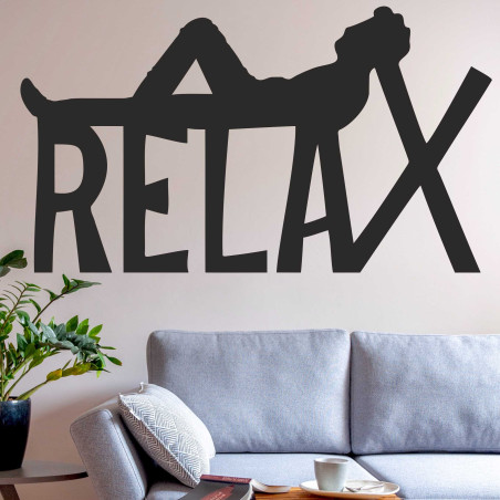 Wooden picture on the wall relax | SENTOP