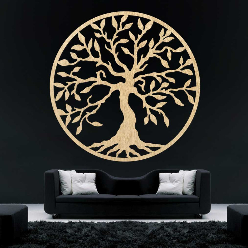 Wooden trees of life are more than just a beautiful wall decoration - they symbolize harmony, stability, and the strength of fam