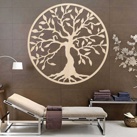 Wooden trees of life are more than just a beautiful wall decoration - they symbolize harmony, stability, and the strength of fam
