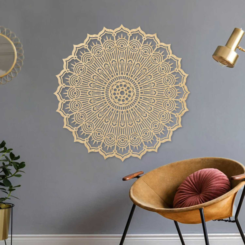 Healing mandala on the wall - Elegant...
