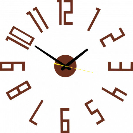 Design wall clock for the living room, kitchen, children's room. Wall clock as a gift.