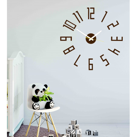 Design wall clock for the living room, kitchen, children's room. Wall clock as a gift.