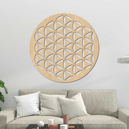 Elegant wooden picture in a modern style for a cozy interior.