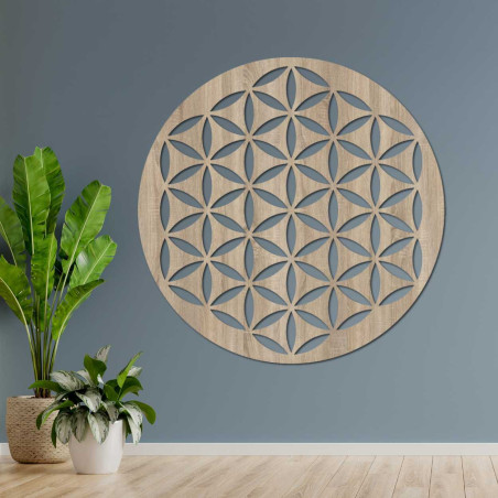 Elegant wooden picture in a modern style for a cozy interior.