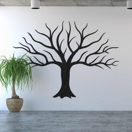 The wooden Tree of Life is an original accessory for a cozy and modern home