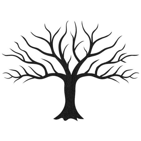 The wooden Tree of Life is an original accessory for a cozy and modern home