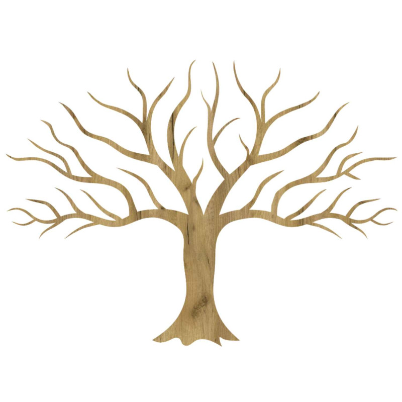 The wooden Tree of Life is an original accessory for a cozy and modern home