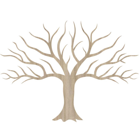 Modern wood decoration will enhance the beauty of both the living room and the office space.