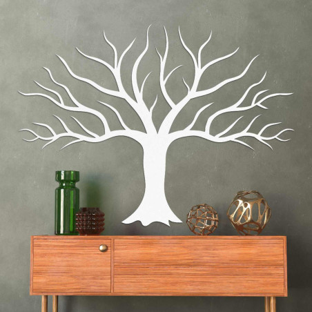 Modern wooden decoration will highlight the beauty of both the living room and the office space.