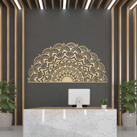 Premium 3D wood painting for an elegant and cozy interior.