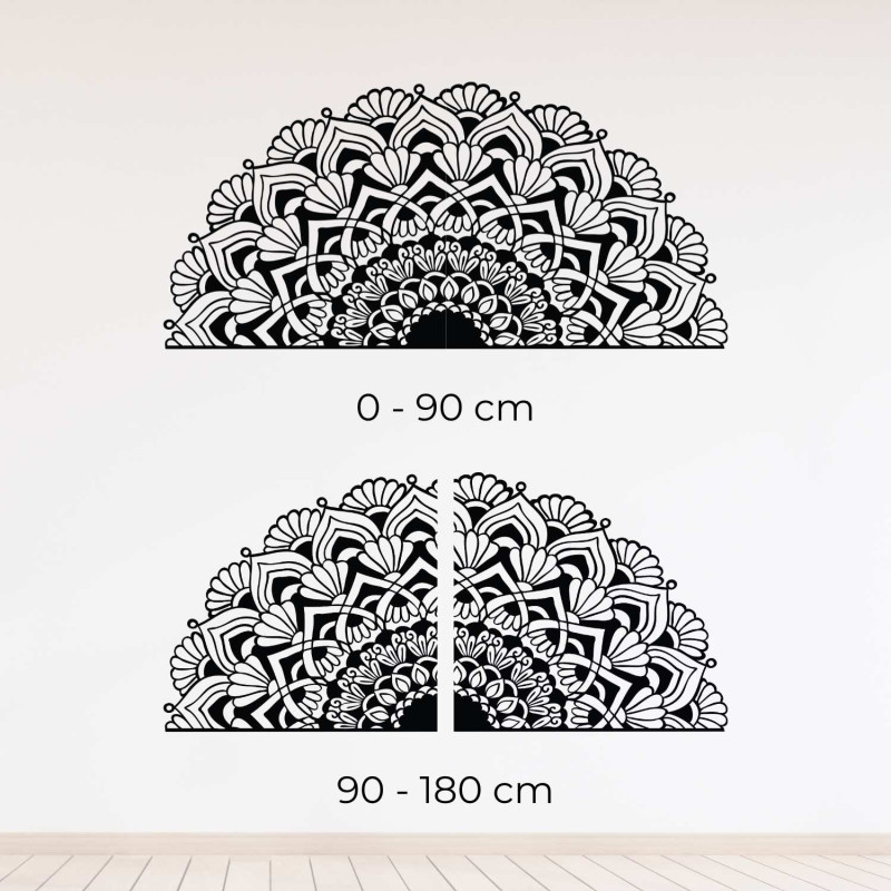 A precisely carved wooden mandala for a harmonious modern home