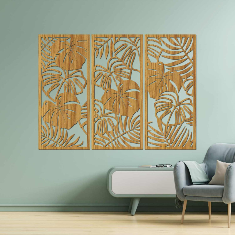 Stylish wall decoration for modern living