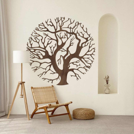 Luxurious wooden Tree of Life decoration for the living room