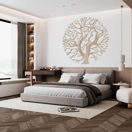 Luxurious wooden Tree of Life decoration for the living room