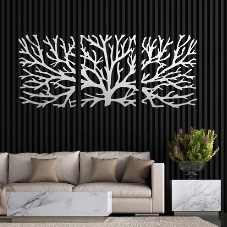 Original wooden wall decoration suitable for modern living