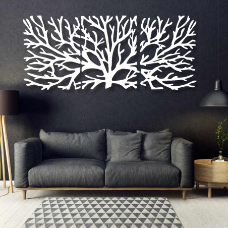 Original wooden wall decoration suitable for modern living