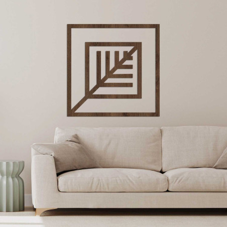Geometric image of a leaf - LEARD