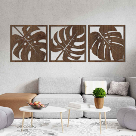 Natural monstera wall decoration | SELERE