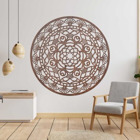 Carved modern mandala flower of life | ZIBEZI