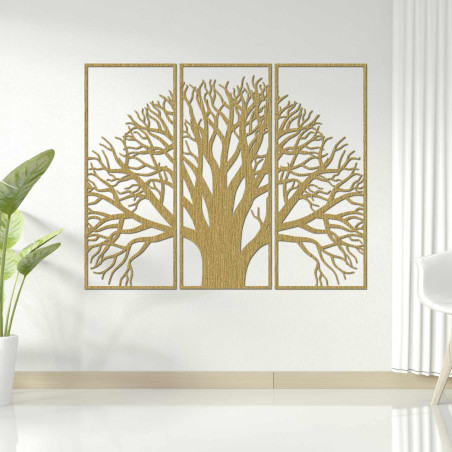 Tree of life wall decoration symbolizing strength, growth and stability