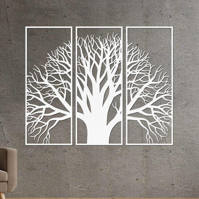 Tree of life wall decoration symbolizing strength, growth and stability