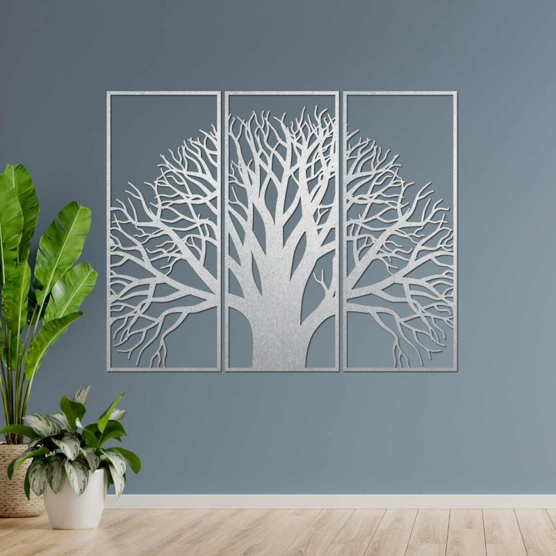 Tree of life wall decoration symbolizing strength, growth and stability