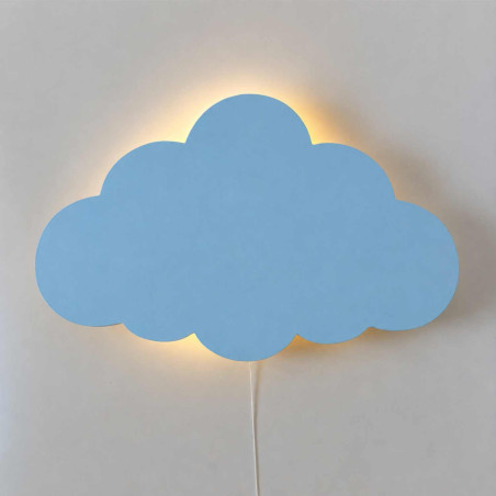 Children's LED wall lamp Cloud with pleasant warm lighting