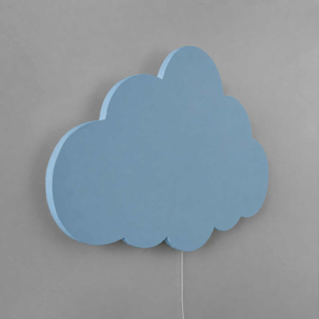 Children's LED wall lamp Cloud with pleasant warm lighting