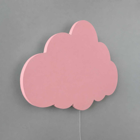 Children's LED wall lamp Cloud with pleasant warm lighting
