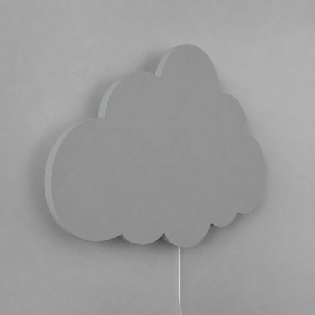 Cloud LED lamp in a soft brown shade for peaceful children's sleep