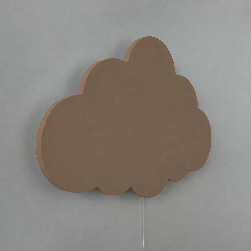 The Cloud wall lamp will bring soft and soothing light to the crib