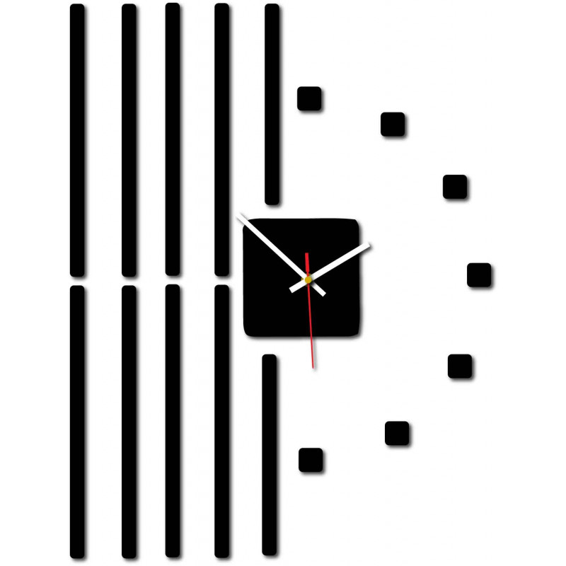 Design wall clock for living room, kitchen, kids room. Wall clock as a gift.