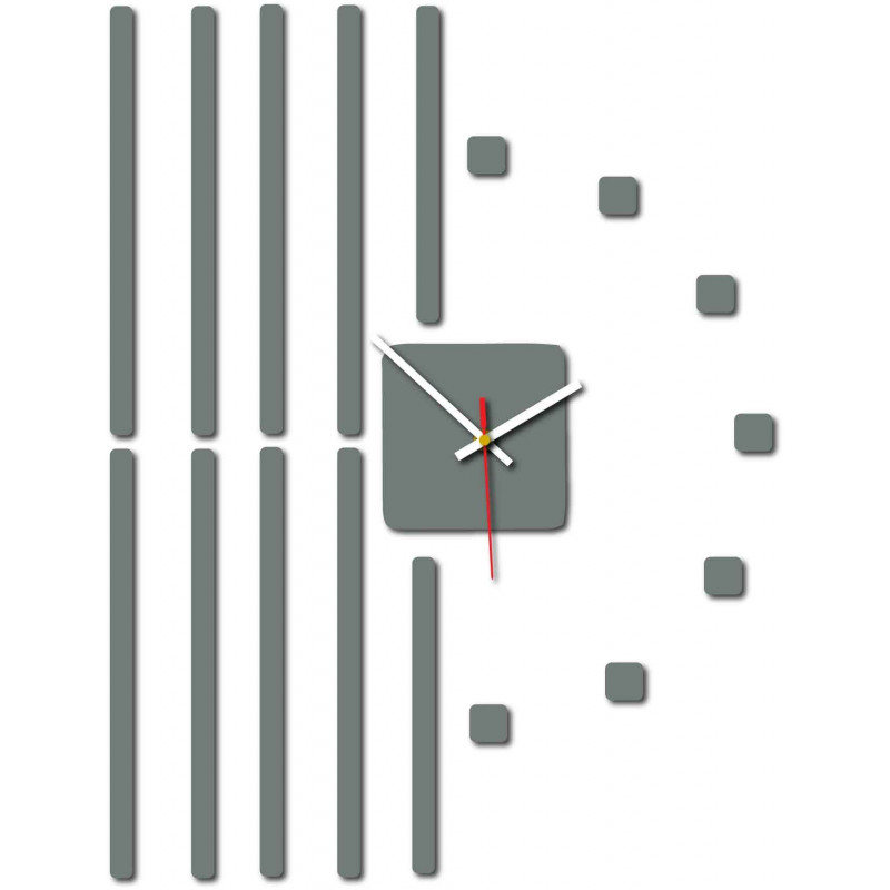 Design wall clock for living room, kitchen, kids room. Wall clock as a gift.