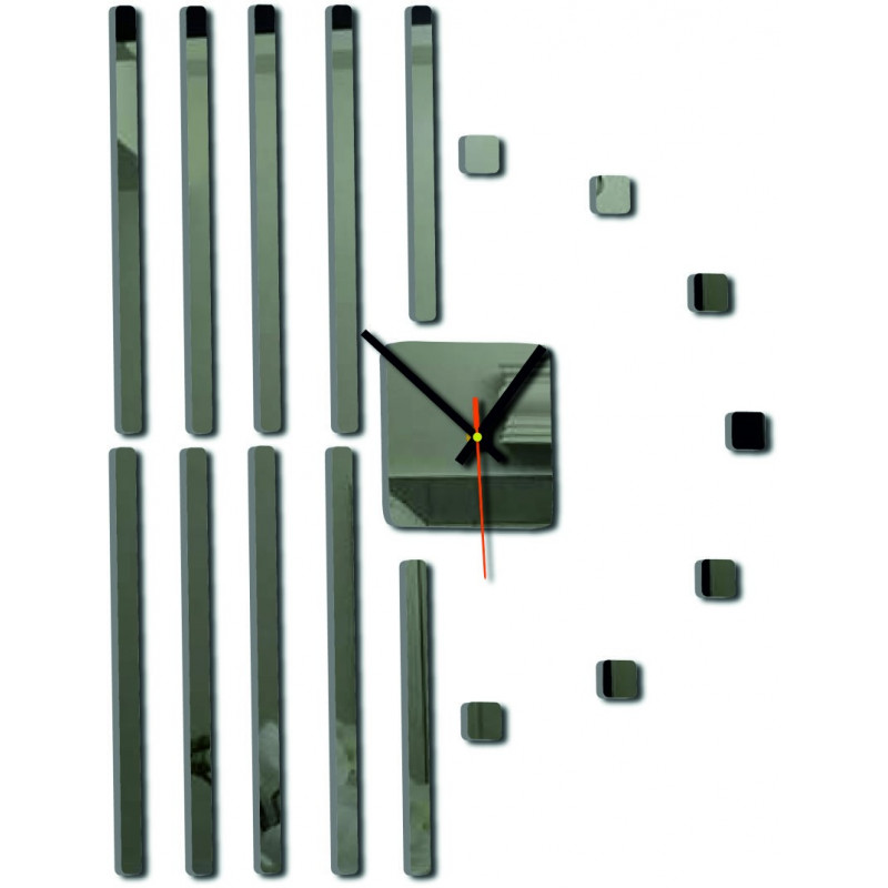 Design wall clock for living room, kitchen, kids room. Wall clock as a gift.