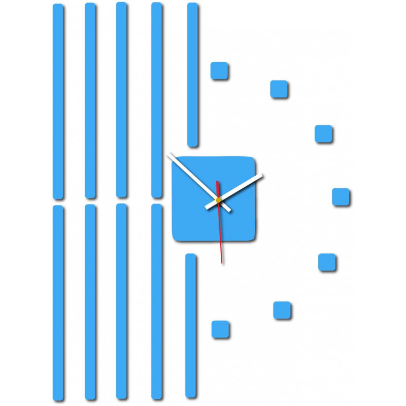 Design wall clock for living room, kitchen, kids room. Wall clock as a gift.