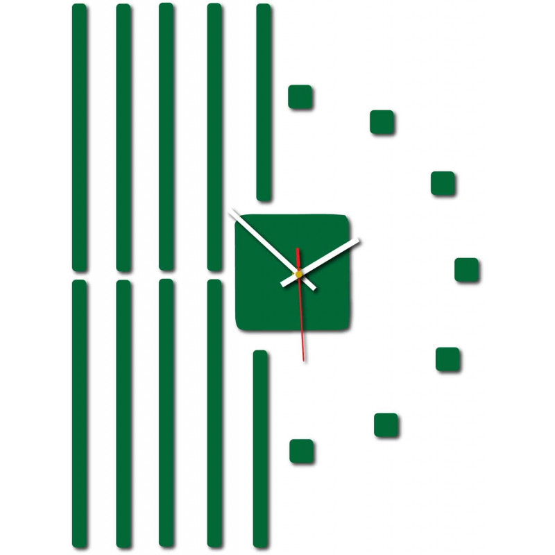 Design wall clock for living room, kitchen, kids room. Wall clock as a gift.