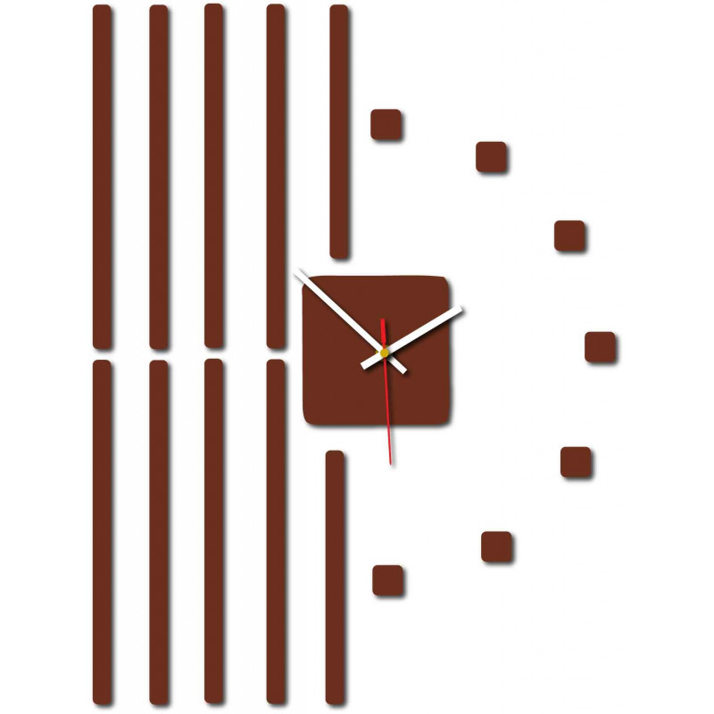 Design wall clock for living room, kitchen, kids room. Wall clock as a gift.