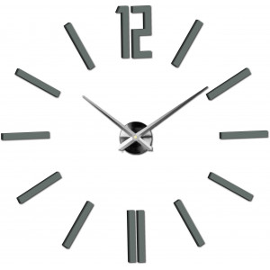 Stick-on wall clocks,luxury stent clocks,plastic clocks 2