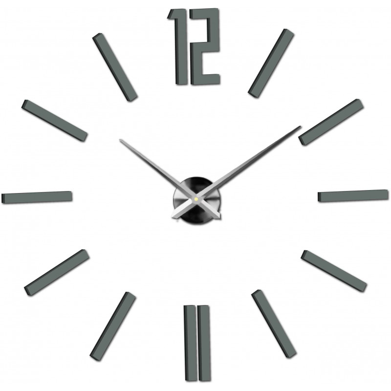 Stick-on wall clocks,luxury stent clocks,plastic clocks